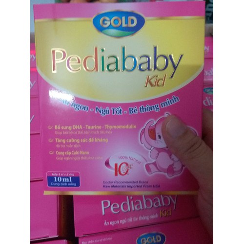 Pediababy ăn ngon ngủ tốt giúp bé ăn ngon ngủ tốt bé thông minh, hỗ trợ bé kén ăn, ngủ không ngon giấc pedia baby