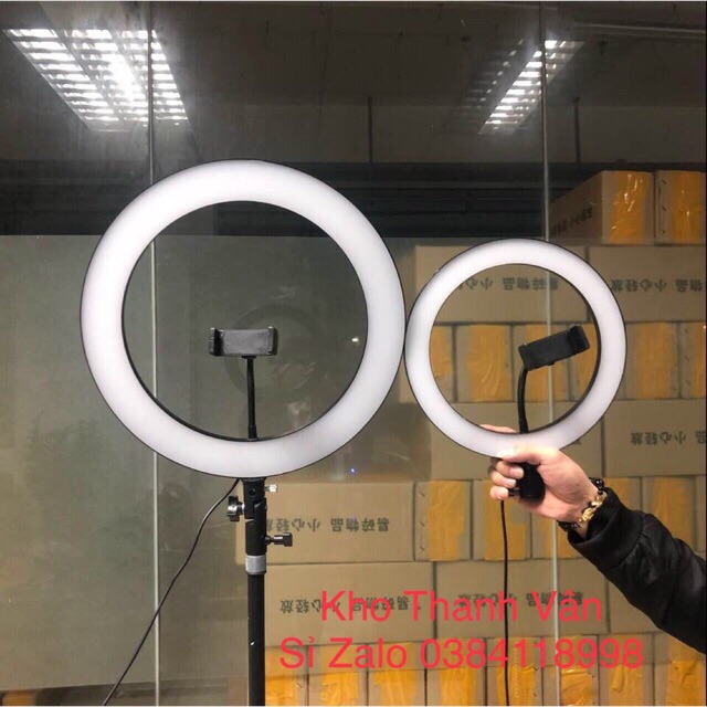 ĐÈN LED LIVESTREAM 36CM CHÂN CAO 2.1M 18W 5600k