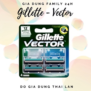 Dao (Lưỡi)cạo râu Gillette Vector 2 lưỡi
