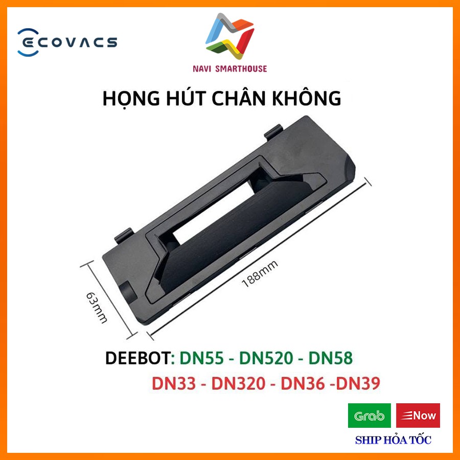 Họng Hút Chân Không Cho Robot Hút Bụi Deebot DN33, DN320, DN36, DN39, DN55, DN520 - Họng Hút Robot Thông Minh