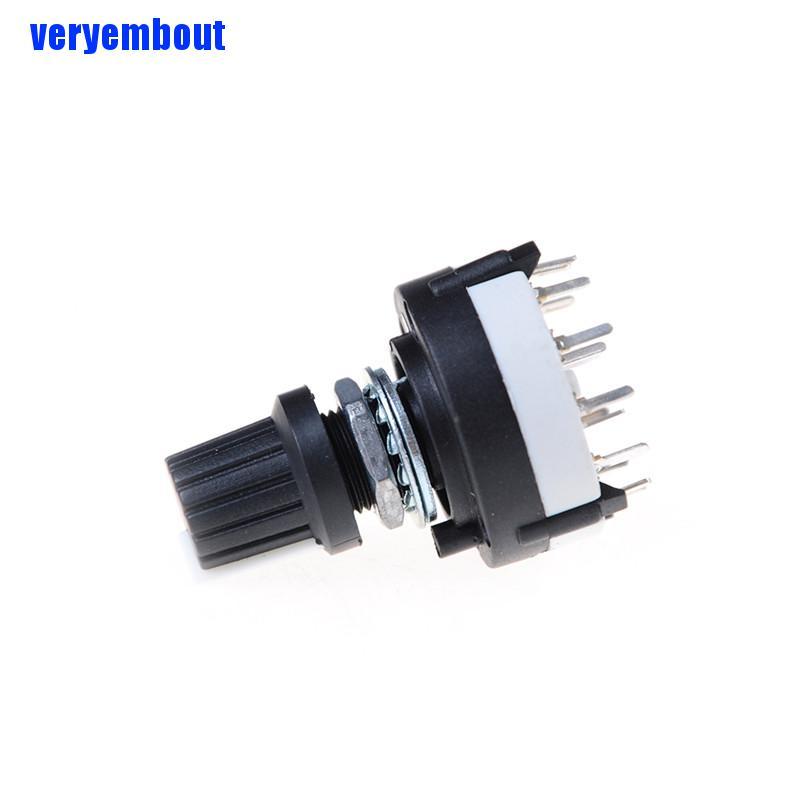 Công Tắc Xoay Wafer 4 Vị Trí 3P4T 3 Cực