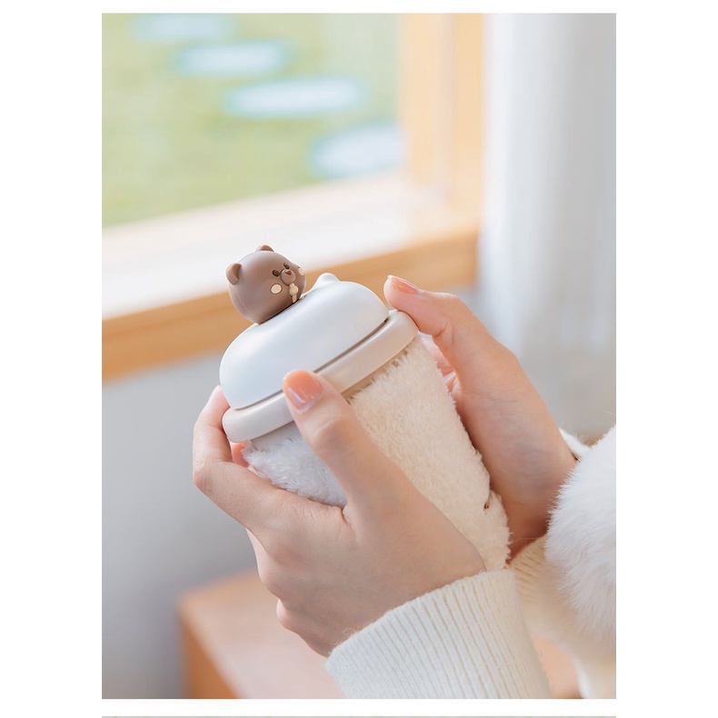 Máy sưởi ấm mini cầm tay cốc trà sữa Remax kiêm sạc dự phòng 10000mah - Chính Hãng