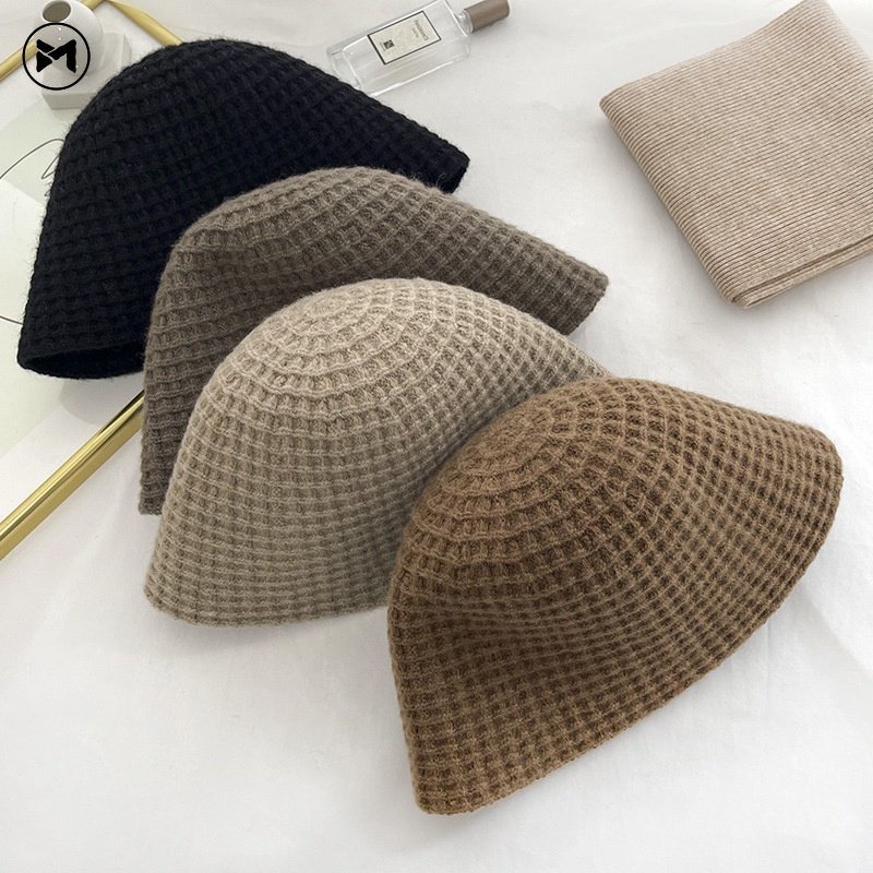 Nón Tai Bèo Đan Len Phong Cách Hàn Quốc Mới 2022