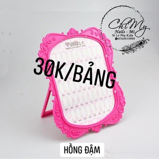 Bảng mẫu móng nhựa 48 ô