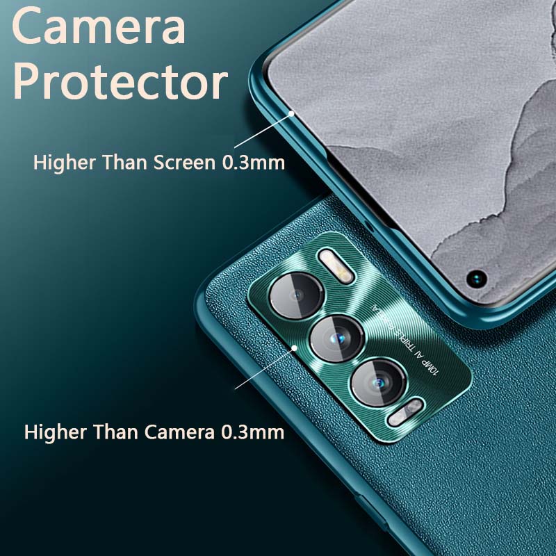 Ốp Điện Thoại Da Siêu Mỏng Cho Realme GT Explorer Master 6.55"