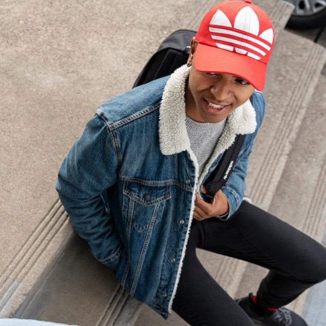 ⚡️ Nón / Mũ thời trang Adidas RELAXED BIG TREFOIL HAT - EW0640 / Ảnh Thật / HÀNG CÓ SẴN