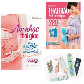 Combo Âm Nhạc Thai Giáo - Càng Nghe Càng Thông Minh + Thai Giáo Theo Chuyên Gia 280 Ngày