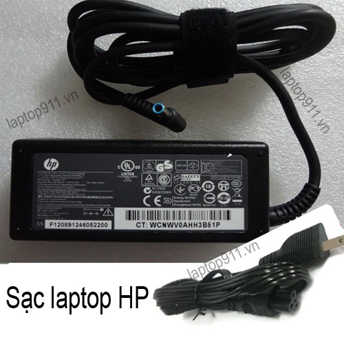 Sạc Laptop HP  18.5V – 3.5A 65W & 19V – 4.7A 90W Đầu kim lớn (Adapter HP 18.5V – 3.5A 65W & 19V – 4.7A 90W) BH 6T