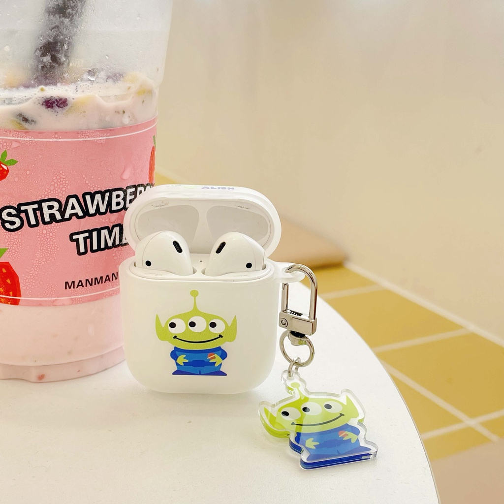 Vỏ Bảo Vệ Hộp Sạc Tai Nghe Airpods 3 Pro 2 3 Họa Tiết Hoạt Hình Quái Vật Dễ Thương Ốp