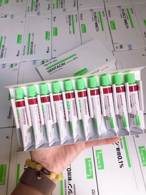 Kem mờ sẹo Gentacin 10g Nhật Bản