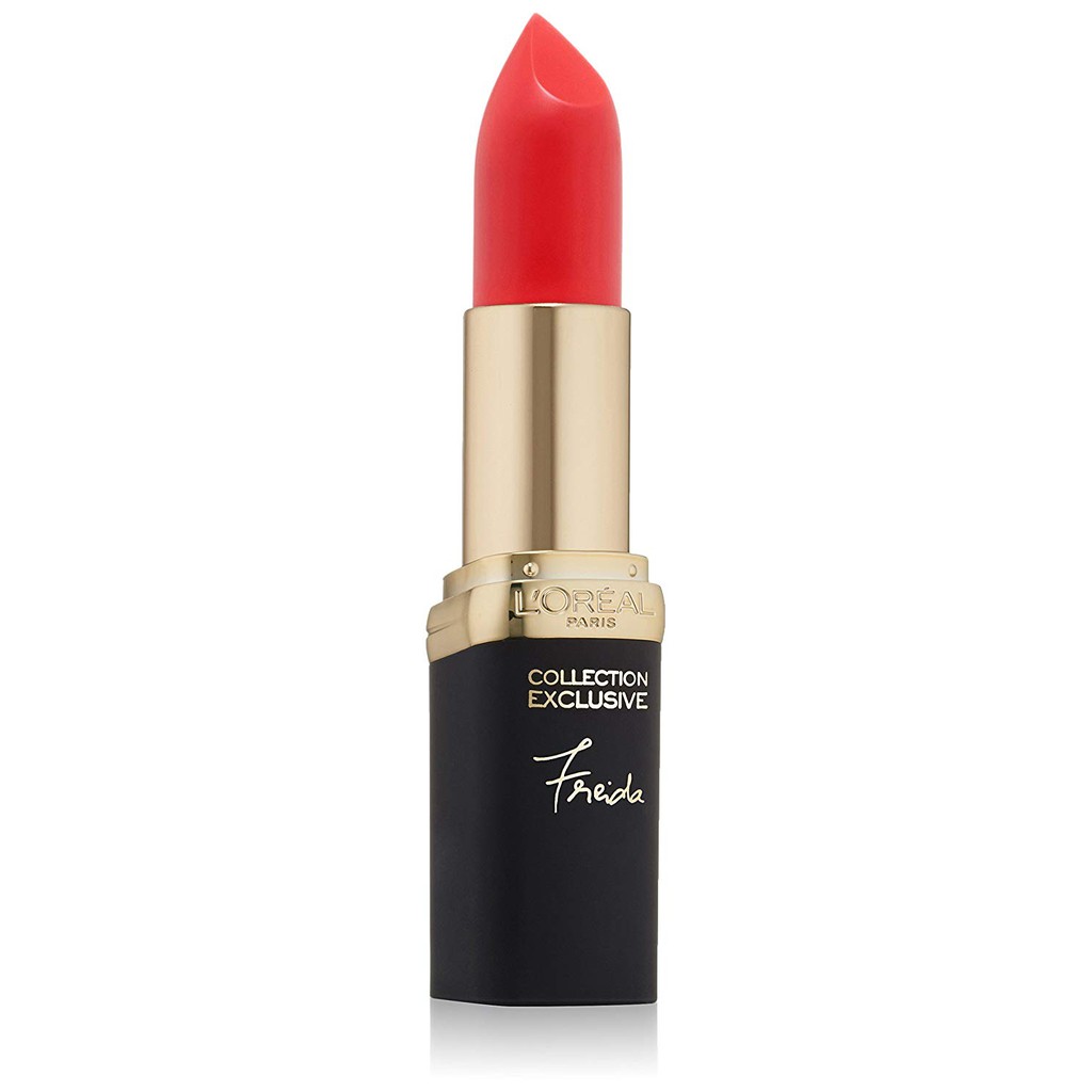 Son môi authentic L'oreal Paris Cosmetics Colour Riche Collection Exclusive 405 Freida's Red 0,13oz (Mỹ)