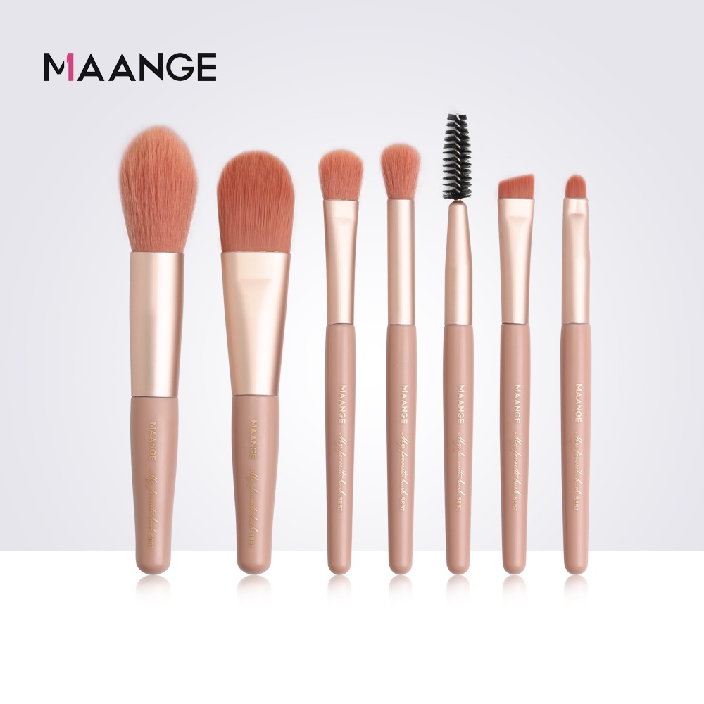 7 PCS Set Cọ trang điểm/bộ cá nhân set Cọ trang điểm đánh phấn mắt chất lượng cao MAGEFY