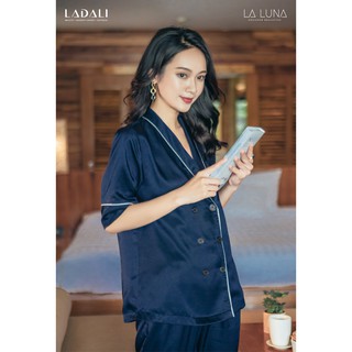 Bộ ngủ lụa satin pijama - bn21 giá rẻ