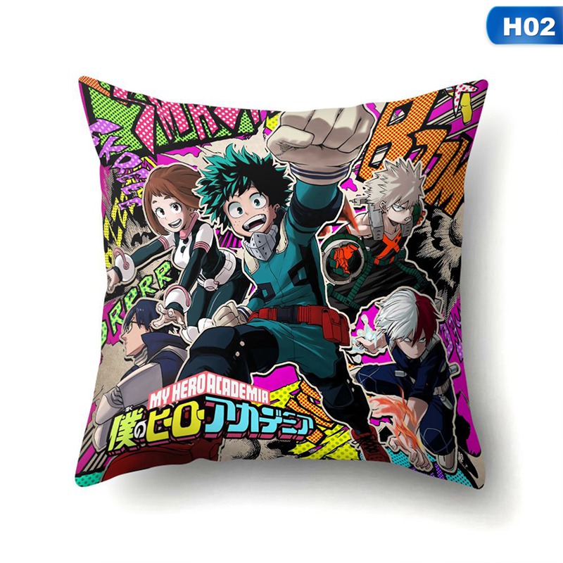 Vỏ Gối In Hình Nhân Vật Anime My Hero Academia Độc Đáo