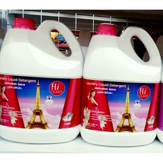 Nước giặt thái HiClass 3500ml can hồng