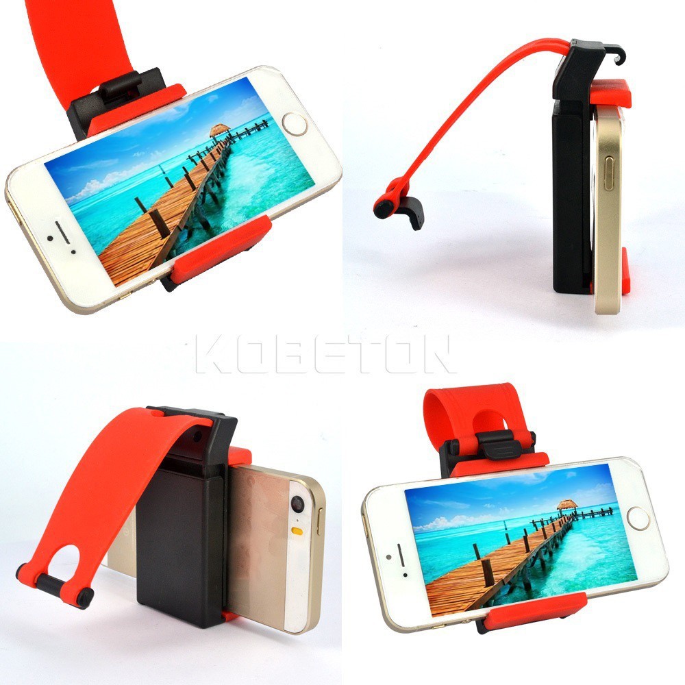 Dụng cụ giữ điện thoại Universal để treo trên vô lăng lái xe