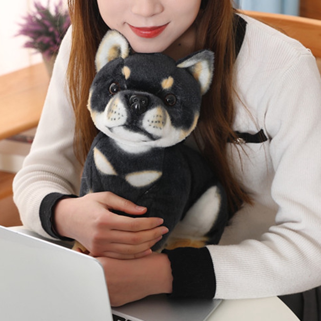 Chú Chó Shiba Inu Nhồi Bông 3D Đáng Yêu Thân Thiện Với Môi Trường Dùng Làm Đạo Cụ Chụp Ảnh Cho Bé