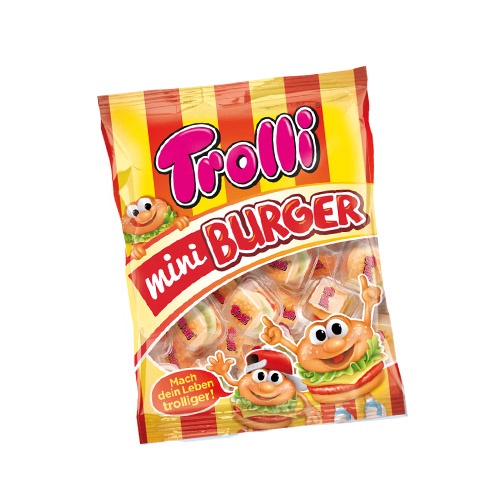 Kẹo dẻo Trolli Mini Burger 170g