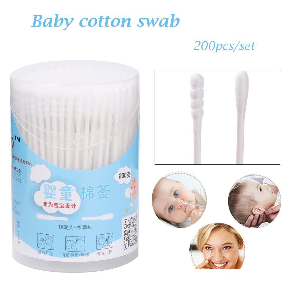3 Hộp Tăm Bông Cotton Dùng Một Lần Trang Điểm / Trang Điểm / Làm Móng Nghệ Thuật