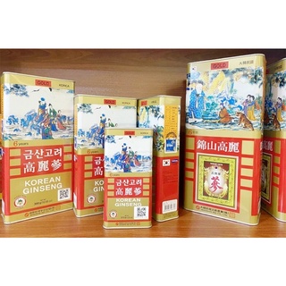 Hồng sâm khô hộp thiếc hàn quốc