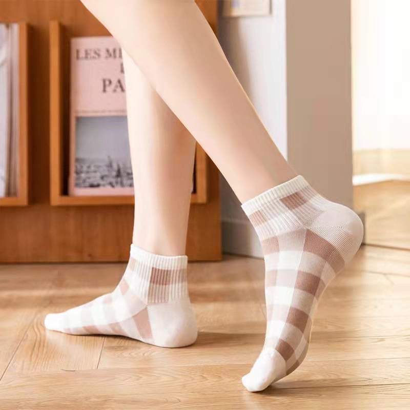 Tất Vớ Cổ Ngắn Nữ Nhiều Màu Cute Dễ Thương Phong Cách Nhật Bản T03 JOLY