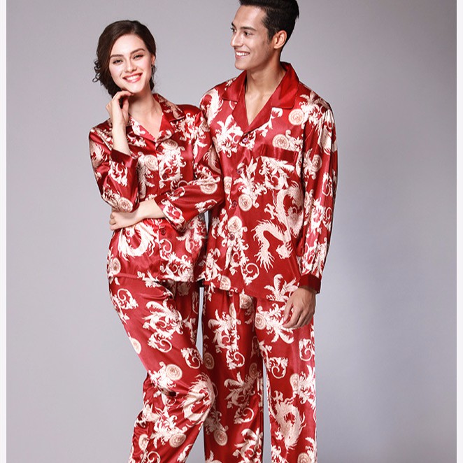 BỘ ĐỒ NGỦ PHI BÓNG ĐÔI NAM NỮ BN 6136 | BigBuy360 - bigbuy360.vn