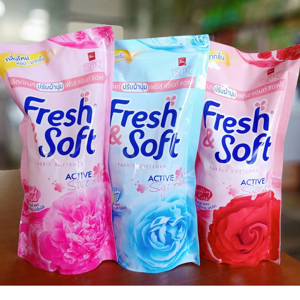 [Giá Sỉ] Túi Nước Xả Vải Fresh Soft 600ml - Thương Hiệu Thái lan