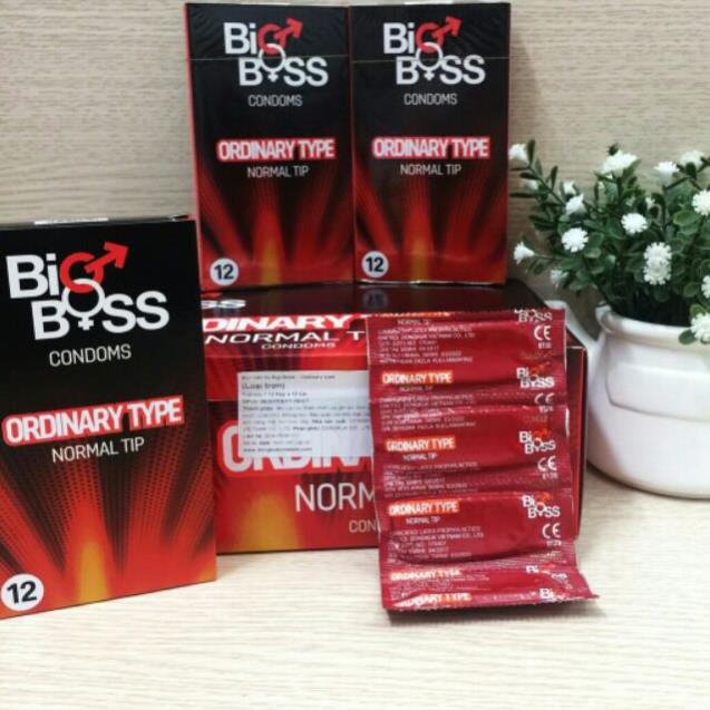 Bao cao su chất lượng cao nhiều gel Big Boss - Original Type