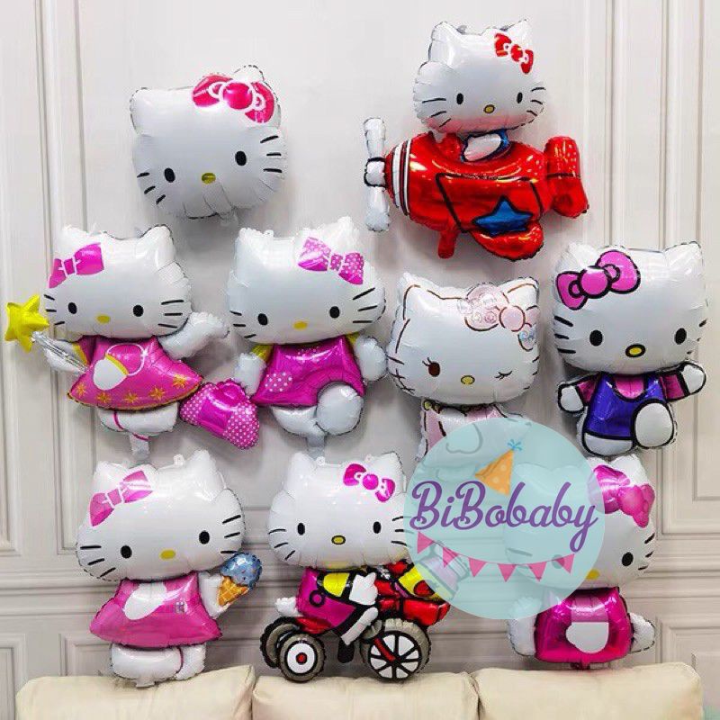 Bóng hình kitty, công chúa trang trí sinh nhật cho bé gái - BiBo baby