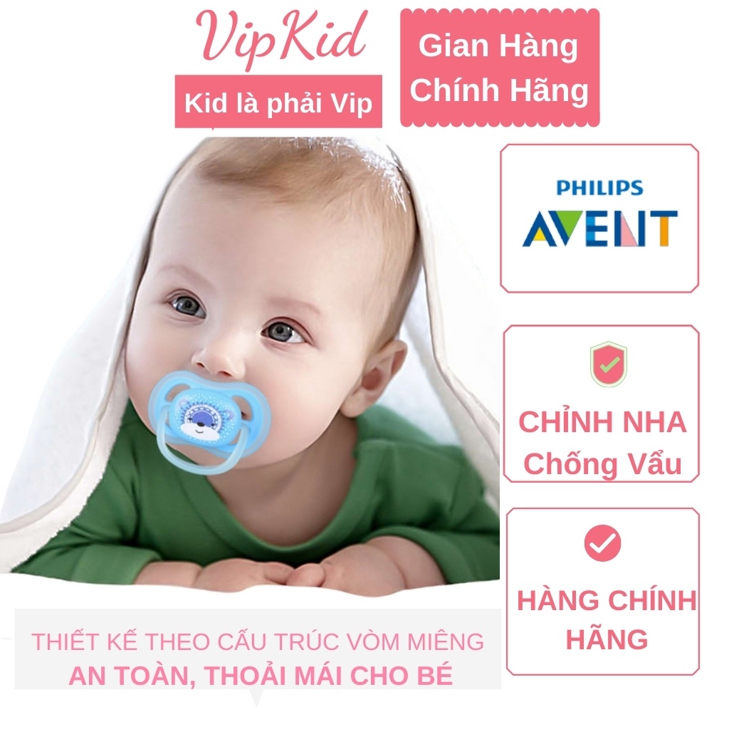 Ti giả Avent Ultra Air chỉnh nha chống vẩu