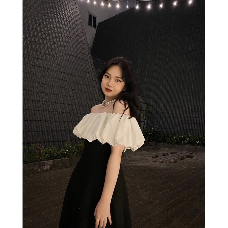 K] 🌿 VÁY TRỄ VAI NGỰC BỒNG UV 🌿 ĐẦM HỞ VAI DỄ THƯƠNG 🍑 | BigBuy360 - bigbuy360.vn