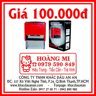 làm con dấu cửa hàng