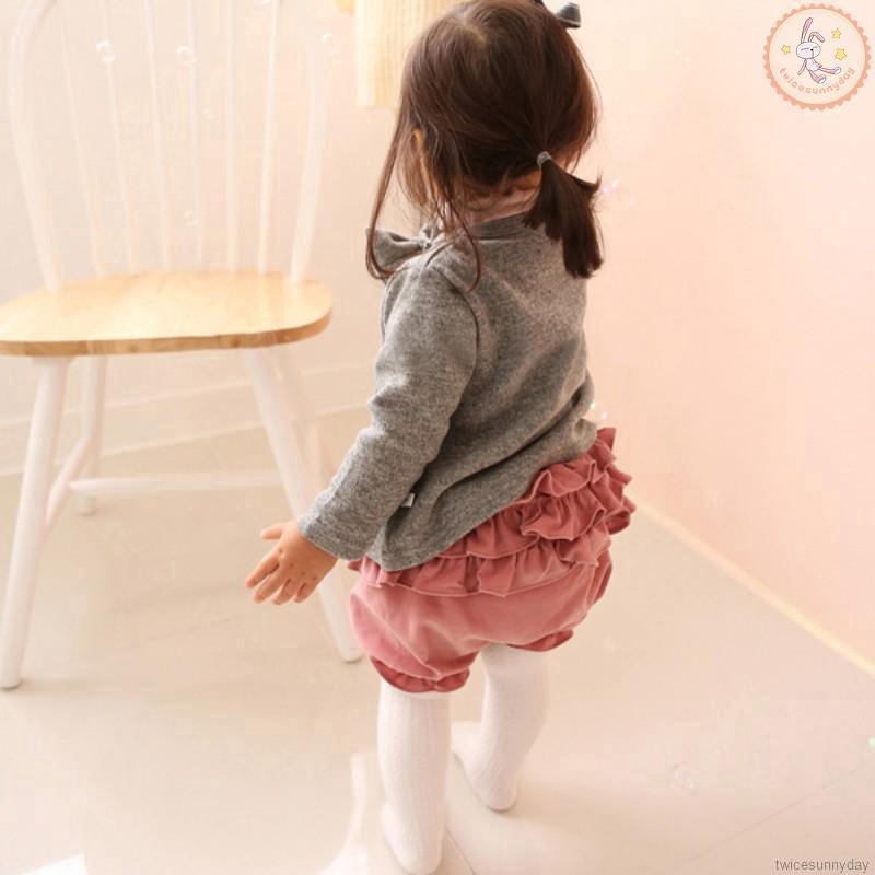 Áo khoác len cardigan cổ tròn cho bé gái