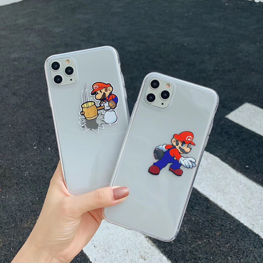 Ốp lưng iphoneỐp Điện thoại iphone Hình Mario Ngộ Nghĩnh