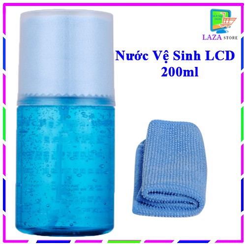 Bộ Vệ Sinh Màn Hình Máy Tính, Laptop, LCD Tivi Chất Lỏng Nhanh Khô An Toàn | BigBuy360 - bigbuy360.vn