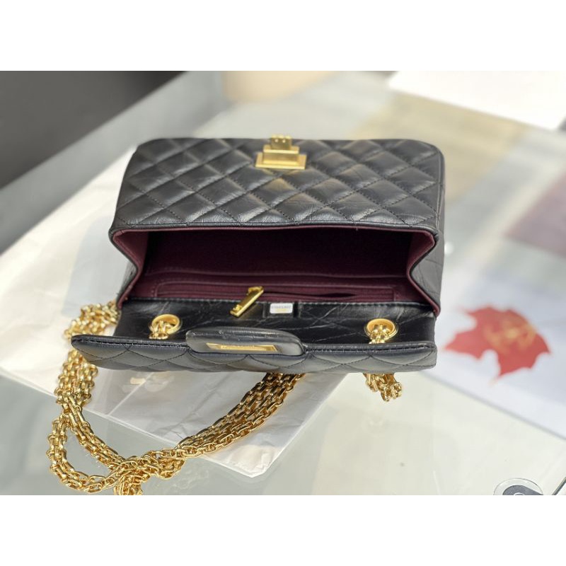 Túi đeo chéo nữ CLASSSIC mini sz20cm da nhám(da thật) bộ khóa mạ vàng đẹp xuất sắc fullbox vip
