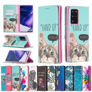Bao da điện thoại dạng ví lật đựng thẻ có giá đỡ thời trang cho Samsung S20 FE S20 Ultra S20 Lite S20 Plus