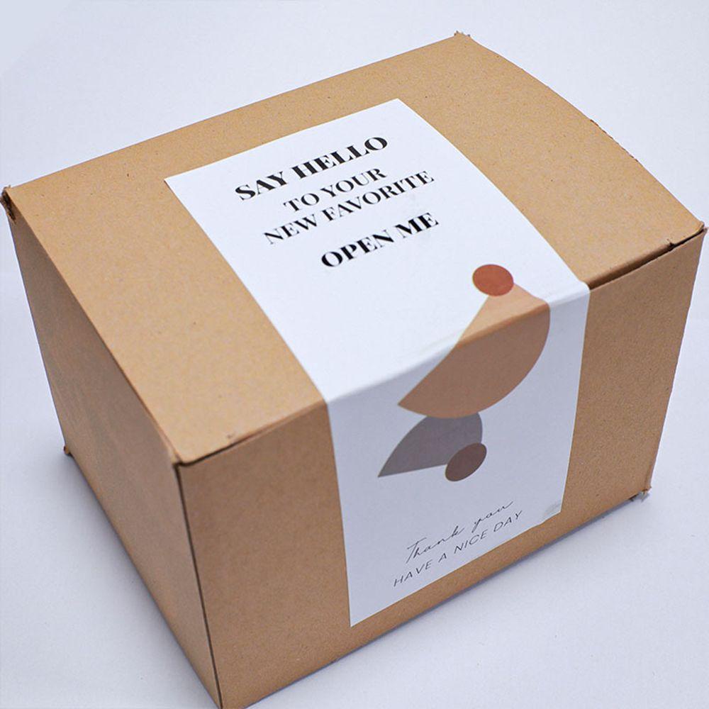 CHOOKEY Set 50 Sticker Dán Chữ Thank You 6 * 15cm