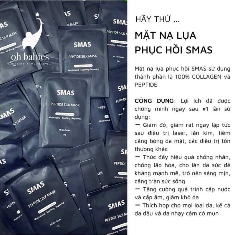 Mặt nạ phục hồi da SMAS [OH BABIES]