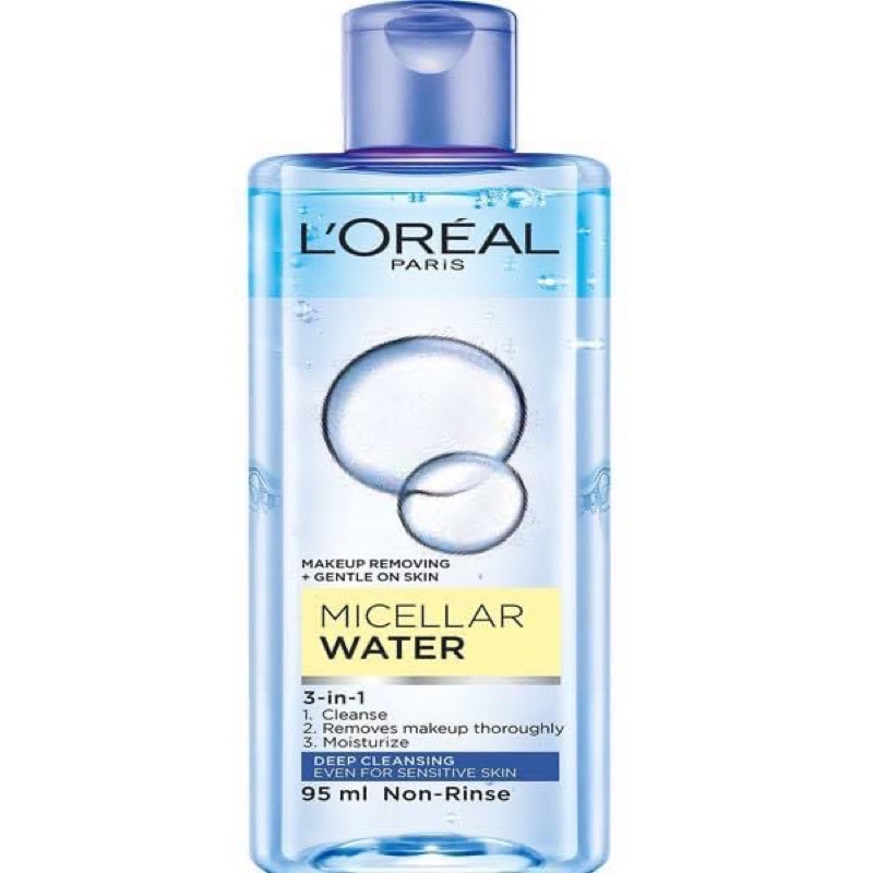 nước tẩy trang Loreal- L’oreal 3 in 1 micellar 95ml