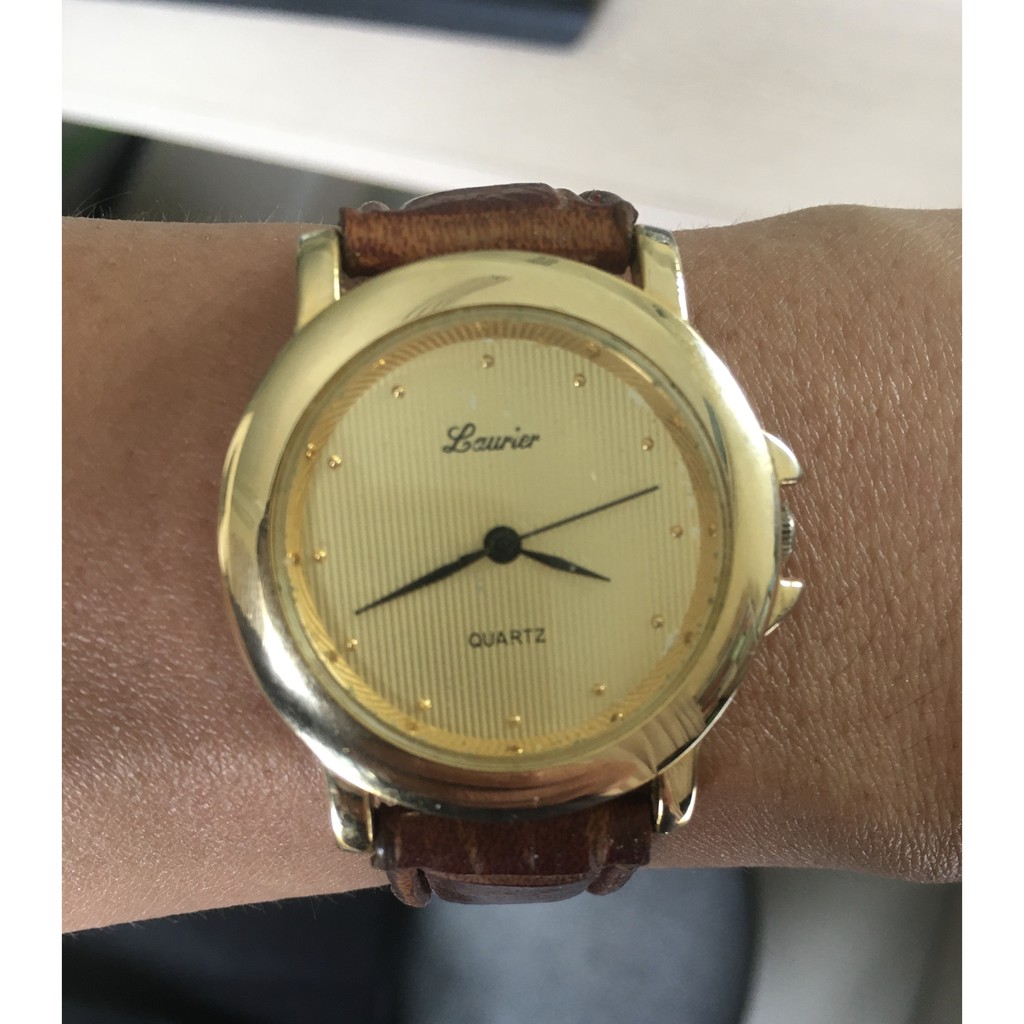 Đồng hồ nam hiệu Laurier Nhật size mặt 35mm