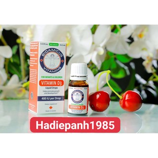 ( CÓ QUÀ TẶNG CỦA HÃNG) Bioamicus Vitamin D3 cho trẻ
