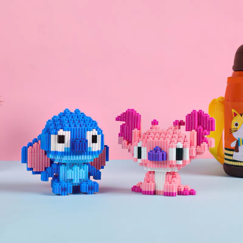 Bộ mô hình lego Stitch dễ thương tự lắp ráp nhiều cho tiết