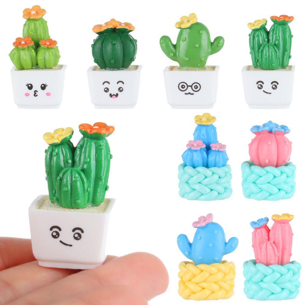 Mô Hình Cây Xương Rồng Mini Trang Trí Tiểu Cảnh