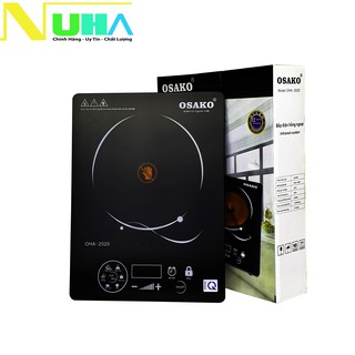 Bếp hồng ngoại Osako OHA-2020, công suất 2000W mặt kính Ceramic, bảo hành 12 tháng, không kén nồi