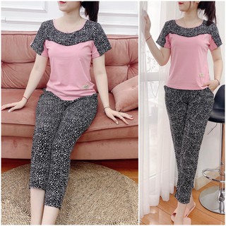 áo cotton mềm quần lụa