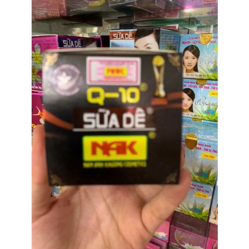 Kem mụn thâm trắng da dành cho nam sữa dê q10 năm anh Khương