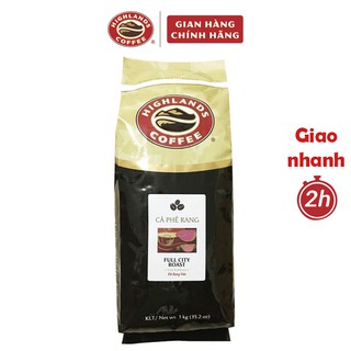 Cà phê hạt Full City Roast Highlands Coffee 1kg