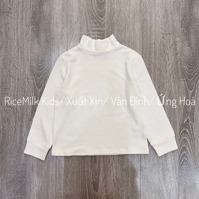 Áo cao cổ dài tay bé trai bé gái xuất dư xịn 1