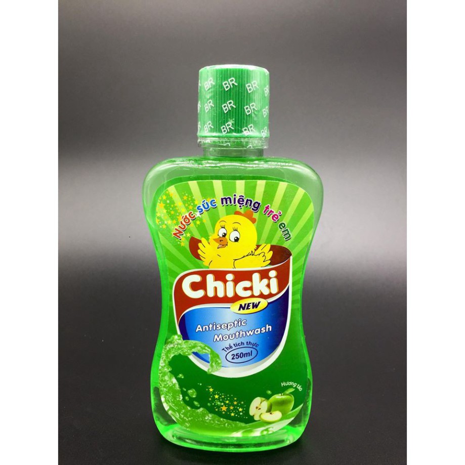 Nước Súc Miệng Chicky 250Ml - Bảo vệ Răng Miệng Cho Bé